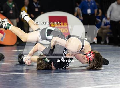 Thumbnail 1 in Uwharrie Charter vs Avery County (NCHSAA 1A Dual Team State Championships) photogallery.