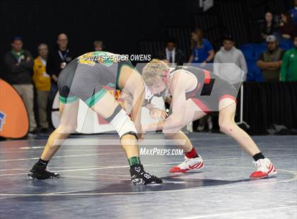 Thumbnail 2 in Uwharrie Charter vs Avery County (NCHSAA 1A Dual Team State Championships) photogallery.
