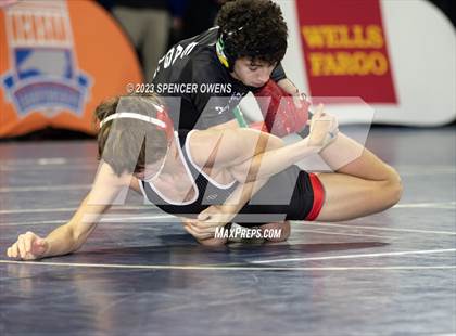 Thumbnail 1 in Uwharrie Charter vs Avery County (NCHSAA 1A Dual Team State Championships) photogallery.