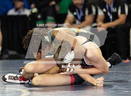 Thumbnail 3 in Uwharrie Charter vs Avery County (NCHSAA 1A Dual Team State Championships) photogallery.