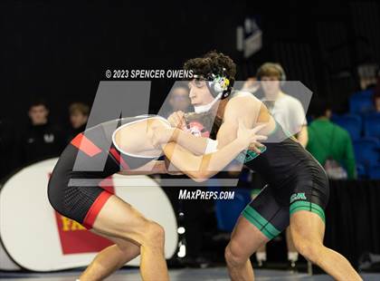 Thumbnail 1 in Uwharrie Charter vs Avery County (NCHSAA 1A Dual Team State Championships) photogallery.