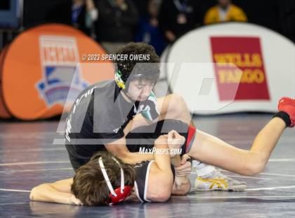 Thumbnail 3 in Uwharrie Charter vs Avery County (NCHSAA 1A Dual Team State Championships) photogallery.