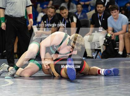 Thumbnail 2 in Uwharrie Charter vs Avery County (NCHSAA 1A Dual Team State Championships) photogallery.