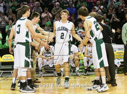 Thumbnail 2 in Fleming vs. Shining Mountain (CHSAA 1A Final) photogallery.