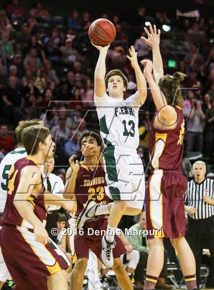 Thumbnail 2 in Fleming vs. Shining Mountain (CHSAA 1A Final) photogallery.