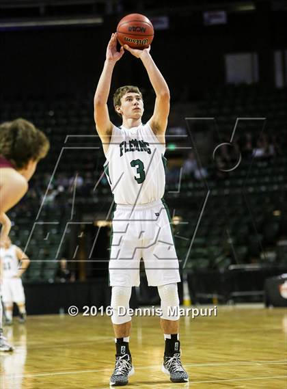 Thumbnail 2 in Fleming vs. Shining Mountain (CHSAA 1A Final) photogallery.