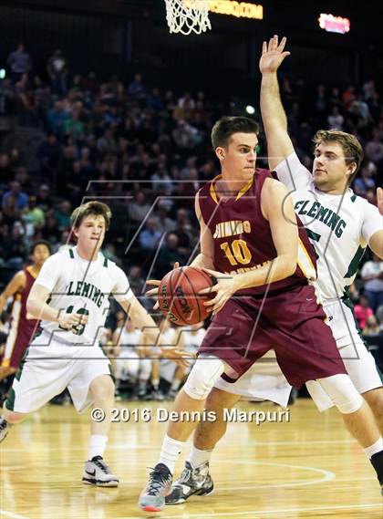 Thumbnail 1 in Fleming vs. Shining Mountain (CHSAA 1A Final) photogallery.