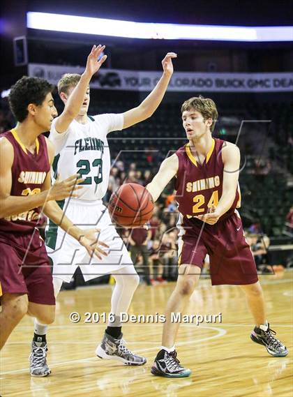 Thumbnail 3 in Fleming vs. Shining Mountain (CHSAA 1A Final) photogallery.