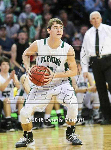 Thumbnail 2 in Fleming vs. Shining Mountain (CHSAA 1A Final) photogallery.