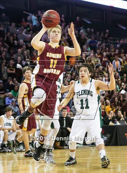 Thumbnail 3 in Fleming vs. Shining Mountain (CHSAA 1A Final) photogallery.