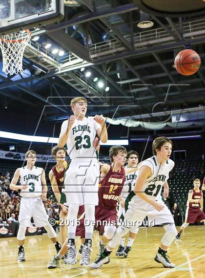 Thumbnail 1 in Fleming vs. Shining Mountain (CHSAA 1A Final) photogallery.