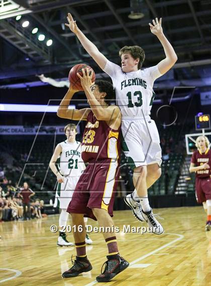 Thumbnail 3 in Fleming vs. Shining Mountain (CHSAA 1A Final) photogallery.