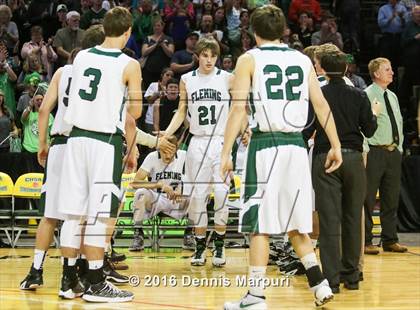 Thumbnail 2 in Fleming vs. Shining Mountain (CHSAA 1A Final) photogallery.