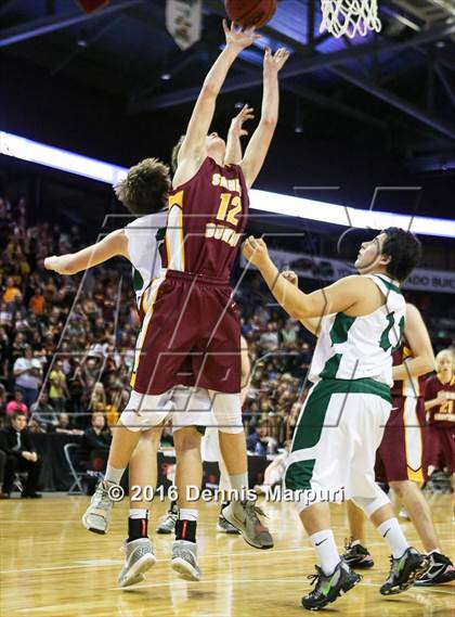 Thumbnail 2 in Fleming vs. Shining Mountain (CHSAA 1A Final) photogallery.