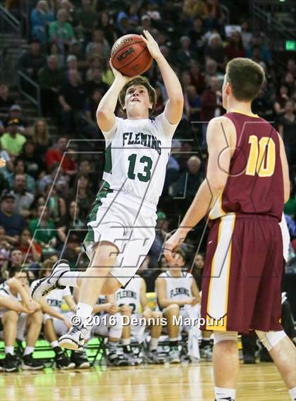 Thumbnail 2 in Fleming vs. Shining Mountain (CHSAA 1A Final) photogallery.