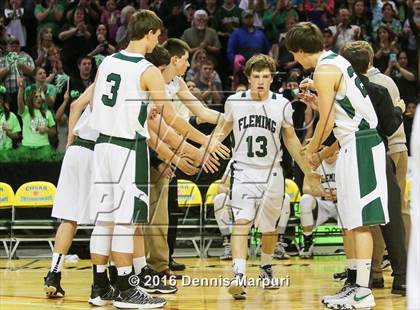 Thumbnail 1 in Fleming vs. Shining Mountain (CHSAA 1A Final) photogallery.