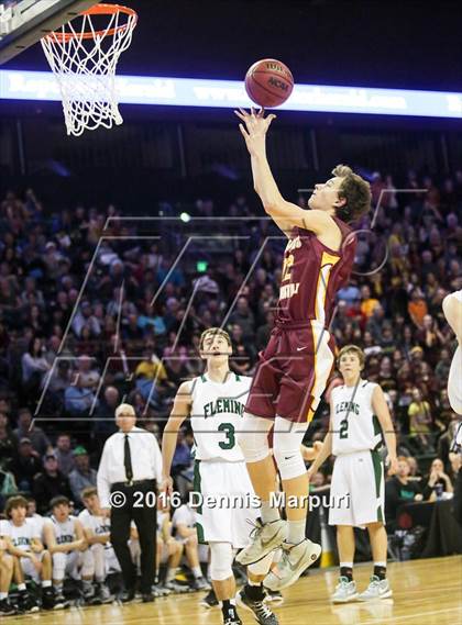 Thumbnail 3 in Fleming vs. Shining Mountain (CHSAA 1A Final) photogallery.