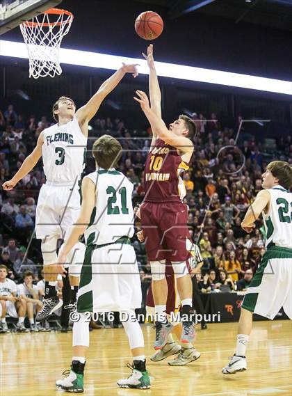 Thumbnail 1 in Fleming vs. Shining Mountain (CHSAA 1A Final) photogallery.
