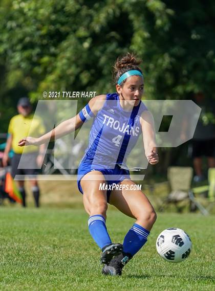 Thumbnail 2 in Indianapolis Bishop Chatard vs. Lawrence North (Plainfield Invite Game #1) photogallery.