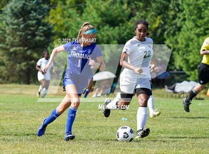 Thumbnail 1 in Indianapolis Bishop Chatard vs. Lawrence North (Plainfield Invite Game #1) photogallery.