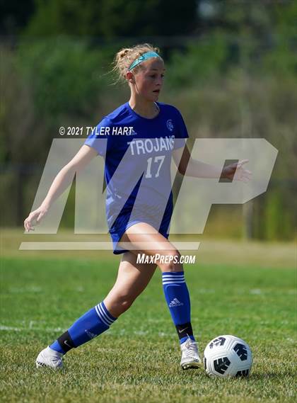Thumbnail 3 in Indianapolis Bishop Chatard vs. Lawrence North (Plainfield Invite Game #1) photogallery.