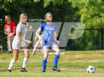 Thumbnail 1 in Indianapolis Bishop Chatard vs. Lawrence North (Plainfield Invite Game #1) photogallery.