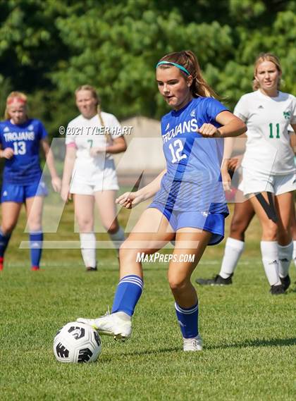 Thumbnail 1 in Indianapolis Bishop Chatard vs. Lawrence North (Plainfield Invite Game #1) photogallery.