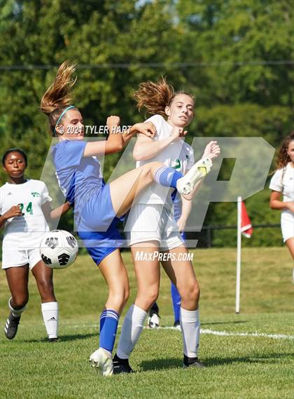 Thumbnail 3 in Indianapolis Bishop Chatard vs. Lawrence North (Plainfield Invite Game #1) photogallery.