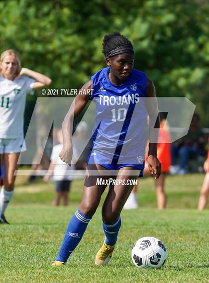 Thumbnail 1 in Indianapolis Bishop Chatard vs. Lawrence North (Plainfield Invite Game #1) photogallery.