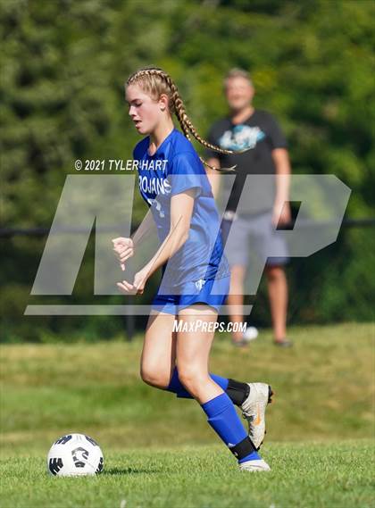 Thumbnail 2 in Indianapolis Bishop Chatard vs. Lawrence North (Plainfield Invite Game #1) photogallery.