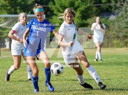 Thumbnail 3 in Indianapolis Bishop Chatard vs. Lawrence North (Plainfield Invite Game #1) photogallery.