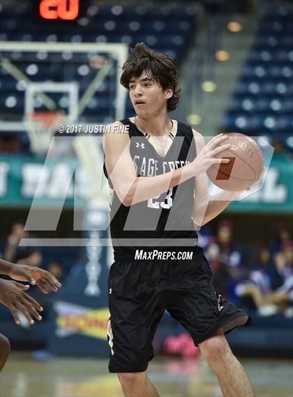 Thumbnail 3 in Sage Creek vs. Mount Miguel (CIF San Diego Division III Final) photogallery.