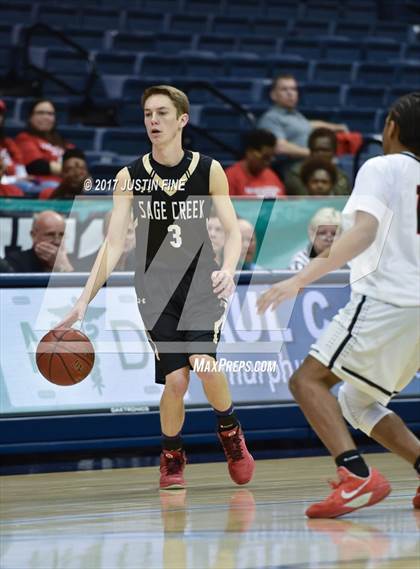 Thumbnail 1 in Sage Creek vs. Mount Miguel (CIF San Diego Division III Final) photogallery.