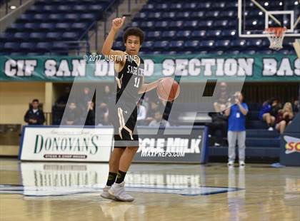 Thumbnail 2 in Sage Creek vs. Mount Miguel (CIF San Diego Division III Final) photogallery.