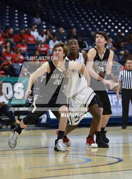 Thumbnail 1 in Sage Creek vs. Mount Miguel (CIF San Diego Division III Final) photogallery.