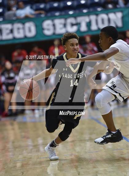 Thumbnail 3 in Sage Creek vs. Mount Miguel (CIF San Diego Division III Final) photogallery.