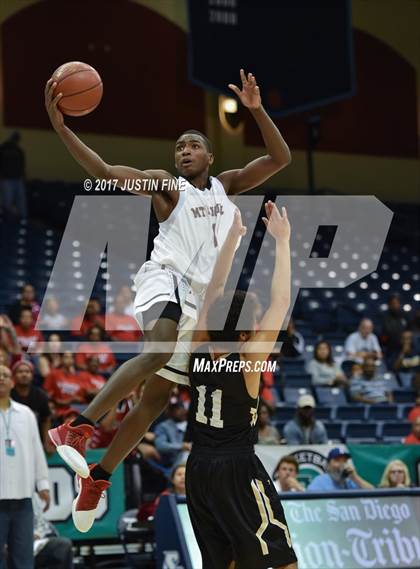 Thumbnail 3 in Sage Creek vs. Mount Miguel (CIF San Diego Division III Final) photogallery.