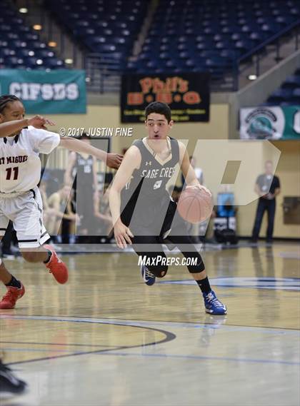 Thumbnail 2 in Sage Creek vs. Mount Miguel (CIF San Diego Division III Final) photogallery.