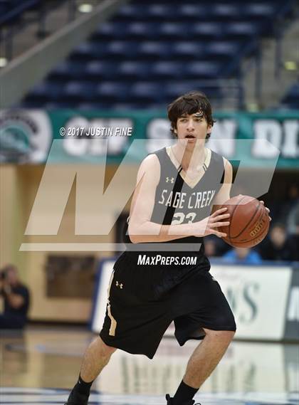 Thumbnail 1 in Sage Creek vs. Mount Miguel (CIF San Diego Division III Final) photogallery.