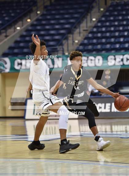 Thumbnail 2 in Sage Creek vs. Mount Miguel (CIF San Diego Division III Final) photogallery.