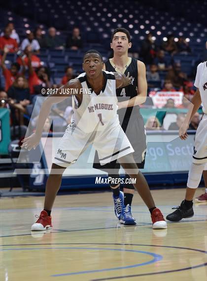 Thumbnail 1 in Sage Creek vs. Mount Miguel (CIF San Diego Division III Final) photogallery.