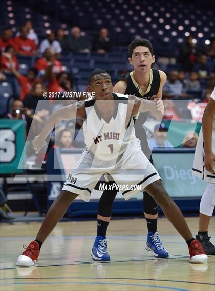 Thumbnail 2 in Sage Creek vs. Mount Miguel (CIF San Diego Division III Final) photogallery.