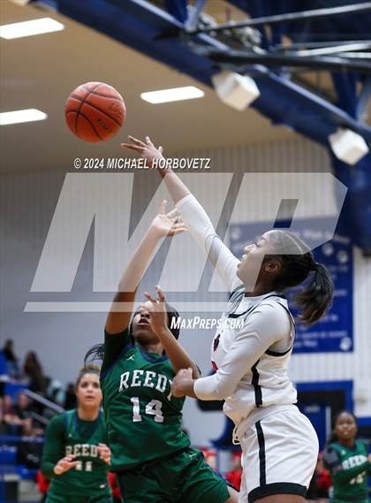 Thumbnail 2 in Liberty vs. Reedy (UIL 5A Girls Basketball Regional Quarterfinal) photogallery.