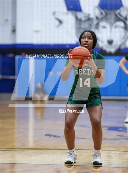 Thumbnail 3 in Liberty vs. Reedy (UIL 5A Girls Basketball Regional Quarterfinal) photogallery.