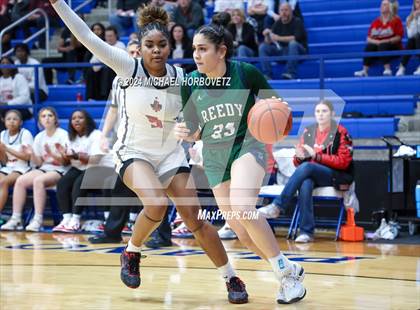 Thumbnail 2 in Liberty vs. Reedy (UIL 5A Girls Basketball Regional Quarterfinal) photogallery.