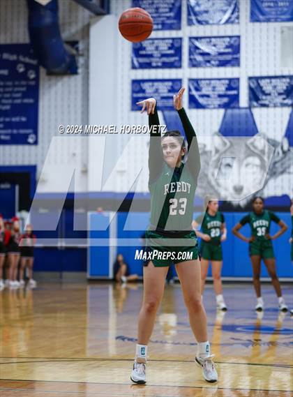 Thumbnail 2 in Liberty vs. Reedy (UIL 5A Girls Basketball Regional Quarterfinal) photogallery.
