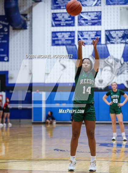 Thumbnail 1 in Liberty vs. Reedy (UIL 5A Girls Basketball Regional Quarterfinal) photogallery.