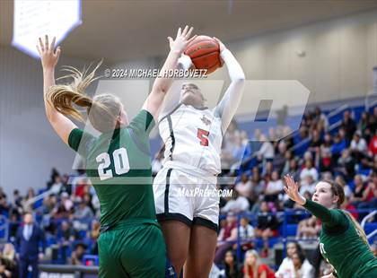 Thumbnail 3 in Liberty vs. Reedy (UIL 5A Girls Basketball Regional Quarterfinal) photogallery.