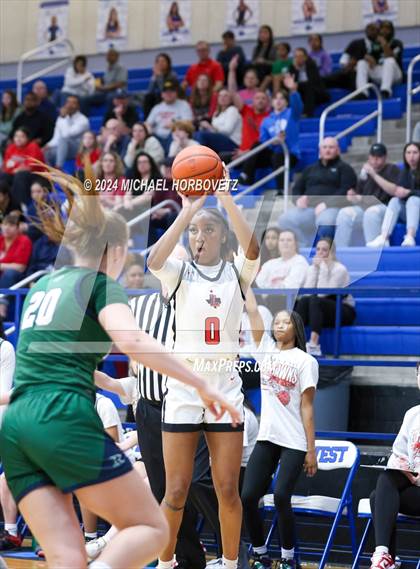 Thumbnail 3 in Liberty vs. Reedy (UIL 5A Girls Basketball Regional Quarterfinal) photogallery.