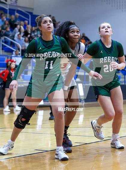 Thumbnail 1 in Liberty vs. Reedy (UIL 5A Girls Basketball Regional Quarterfinal) photogallery.